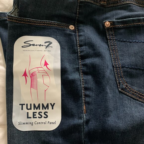 Seven7 Tummy Less High Rise Skinny Jeans Size 8 - Picture 1 of 9